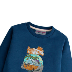SUNSHINE NAVY BOYS LONG SLEEVE SWEAT-SHIRT