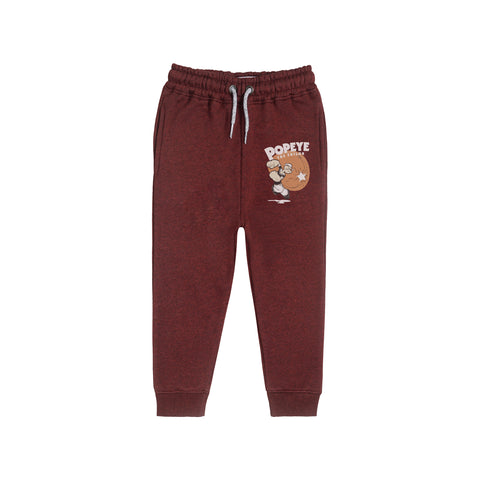 POPEYE JUNIOR BOY BURGUNDY COLOR TRACK SUIT