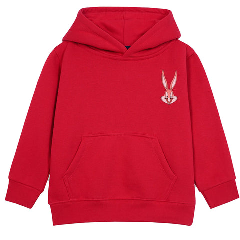 BUG BUNNY RED GIRLS FLEECE HOODIE