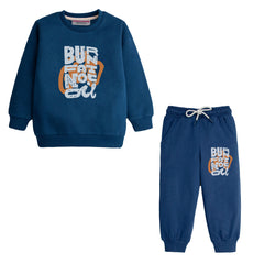 BURN FOR FAT JUNIOR BOY BLUE HEADER TRACK SUIT