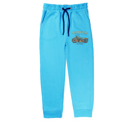 MOTORCYCLE JUNIOR BOY SKY BLUE HEADER COLOR TRACK SUIT