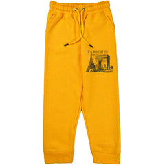 TREASURES JUNIOR BOY YELLOW HEADER COLOR TRACK SUIT