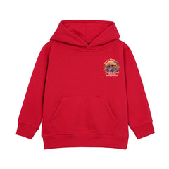 BEACH BOUND RED BOYS FLEECE HOODIE