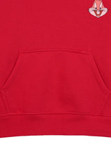 BUG BUNNY RED GIRLS FLEECE HOODIE