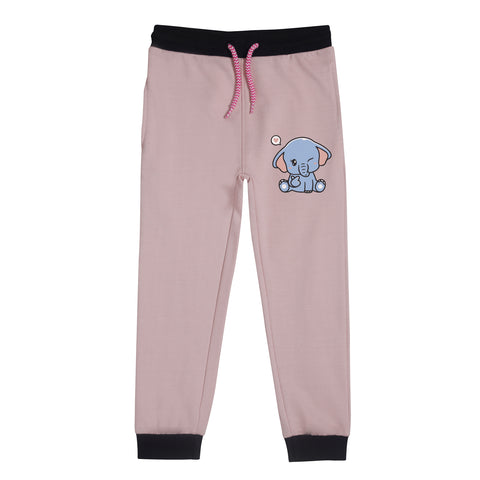 BABY ELEPHANT PINK COLOR GIRLS TRACK SUIT