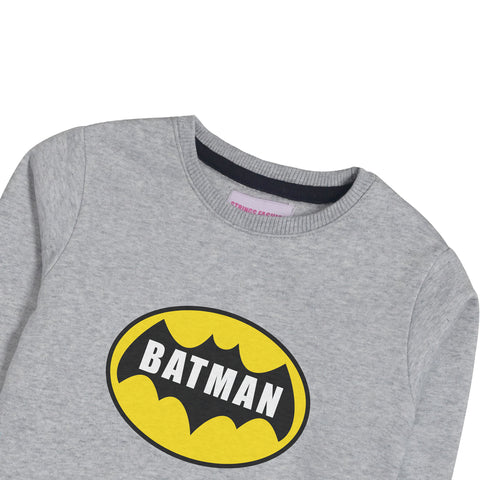 BATMAN GREY COLOR BOYS LONG SLEEVE SWEAT-SHIRT