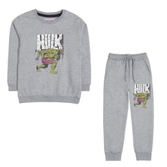 HULK JUNIOR BOY GREY HEADER TRACK SUIT