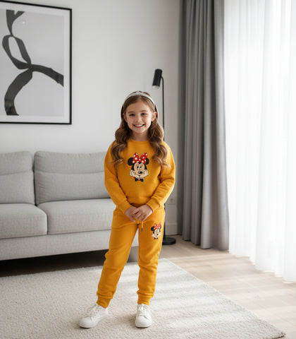 MINNIE MUSTERED COLOR GIRLS TRACK SUIT