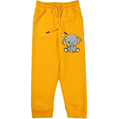 BABY ELEPHANT MUSTERED COLOR GIRLS TRACK SUIT