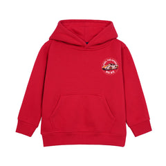 FEEL THE SPEED RED BOYS FLEECE HOODIE