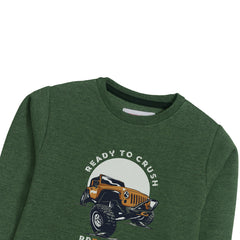 MONSTAR TRUCK SWEAT-SHIRT ARMY COLOR