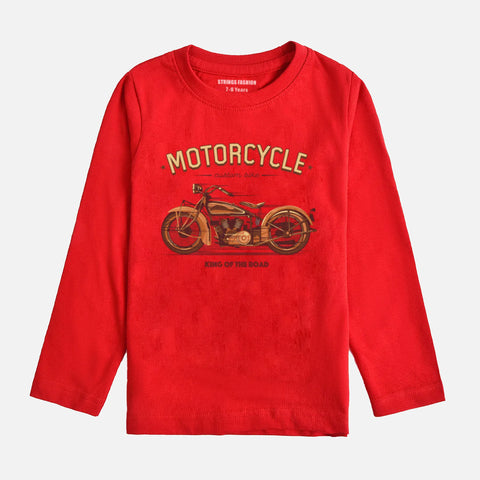 VINTAGE BIKE 2 FEISTA BOYS LONG SLEEVE T-SHIRT