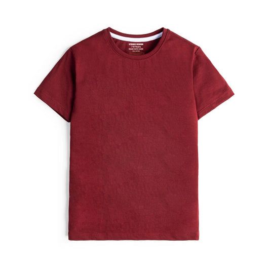 MAROON BASIC T-SHIRT 2000