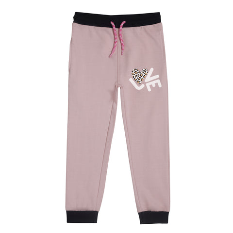 LOVE PINK COLOR GIRLS TRACK SUIT