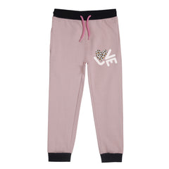 LOVE PINK COLOR GIRLS TRACK SUIT