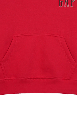 Gap Red Color Boys Fleece Hoodie