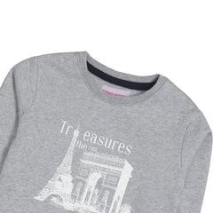 TREASURE GREY HEADER BOYS SWEAT-SHIRT