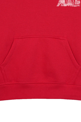 TREASURES RED BOYS FLEECE HOODIE