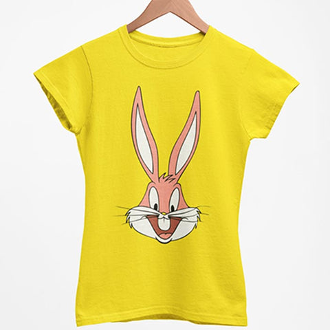 BUG BUN JUNIOR C.YELLOW GIRLS T.SHIRT