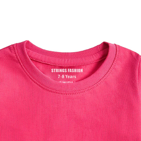 Junior Paradise Pink Color Girls Long Sleeve T.Shirt