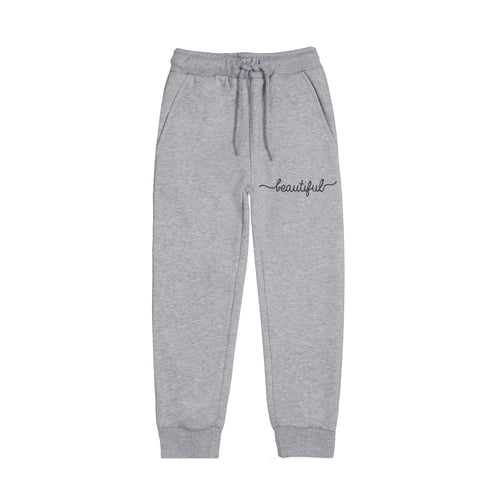 BEAUTIFUL JUNIOR GIRLS GREY HEADER COLOR TRACK SUIT