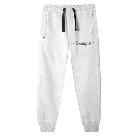 BEAUTIFUL JUNIOR GIRLS OATMEAL COLOR TRACK SUIT