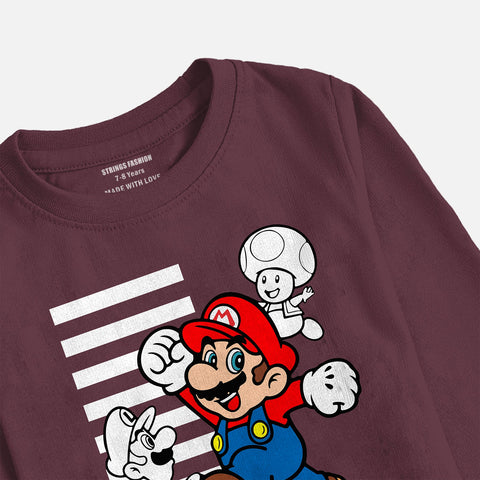 Super Mario Junior Long Sleeve T-shirt