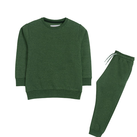 JUNIOR BOY TRACK SUIT ARMY COLOR