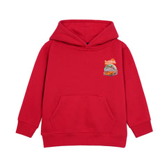 HELLO SUNSHINE RED BOYS FLEECE HOODIE