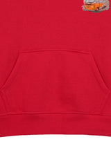 HELLO SUNSHINE RED BOYS FLEECE HOODIE