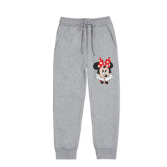 MINNIE JUNIOR GIRLS GREY HEADER COLOR TRACK SUIT
