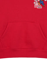 SUPER MARIO RED BOYS FLEECE HOODIE