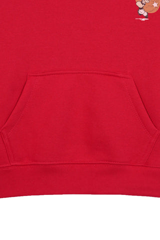 POPEYE RED BOYS FLEECE HOODIE