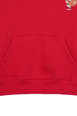 POPEYE RED BOYS FLEECE HOODIE