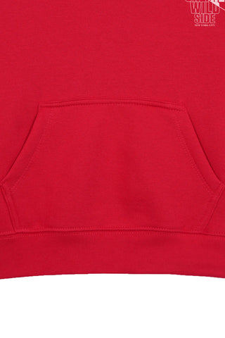 RUN ON THE RED BOYS FLEECE HOODIE
