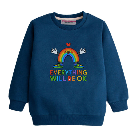 EVERYTHING NAVY BOYS LONG SLEEVE SWEAT-SHIRT