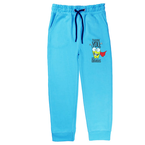 THANKS YOU JUNIOR BOY SKY BLUE TERYY FABRIC TRACK SUIT