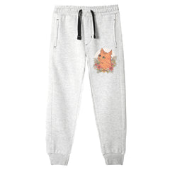 CUTE CAT JUNIOR GIRLS OATMEAL COLOR TRACK SUIT