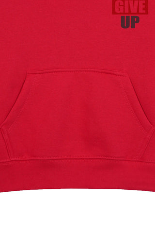 NEVER GIVE UP FLEECE HOODIE