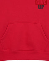 NEVER GIVE UP FLEECE HOODIE