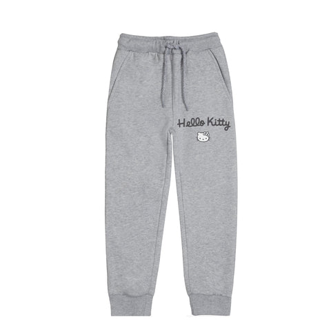 HELLO KITTY JUNIOR GIRLS GREY HEADER COLOR TRACK SUIT