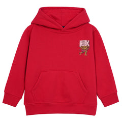 HULK RED BOYS FLEECE HOODIE