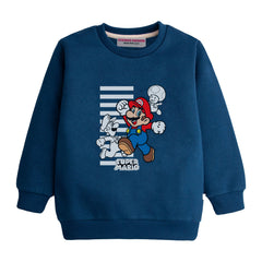 SUPER MARIO BOYS LONG SLEEVE SWEAT-SHIRT