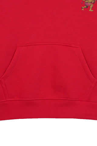 HULK RED BOYS FLEECE HOODIE
