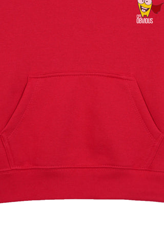 THANK YOU RED BOYS FLEECE HOODIE