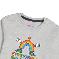 EVERYTHING OATMEAL BOYS LONG SLEEVE SWEAT-SHIRT