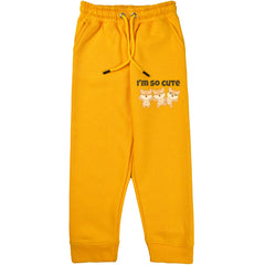 I'M SO CUTE  MUSTERED COLOR GIRLS TRACK SUIT