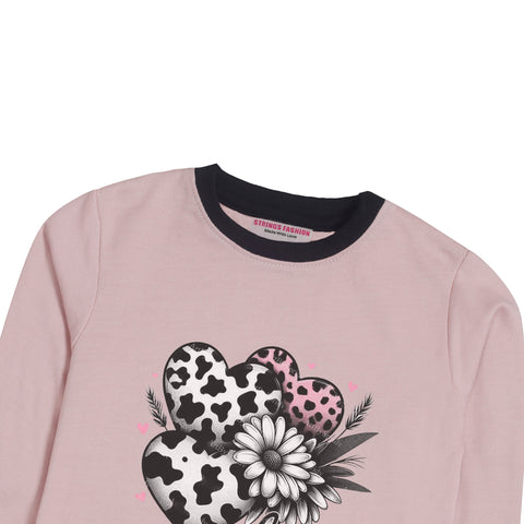 LOVE PINK GIRLS LONG SLEEVE SWEAT-SHIRT