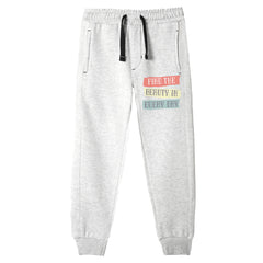 FIND THE BEAUTY JUNIOR GIRLS OATMEAL COLOR TRACK SUIT