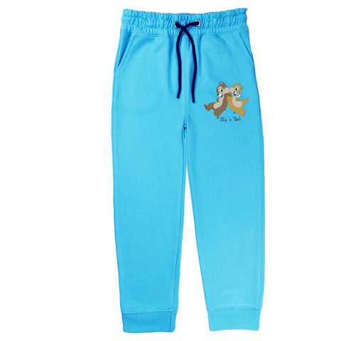 CHIP & DALE SKY BLUE COLOR GIRLS TERYY FABRIC TRACK SUIT